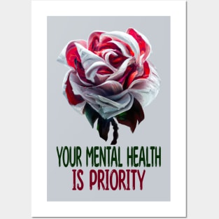 Your Mental Health Is Priority, Mental Health Posters and Art